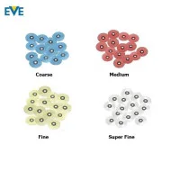 Диски для полірування Fine колір жовтий 100 шт  .EVE Німеччина.